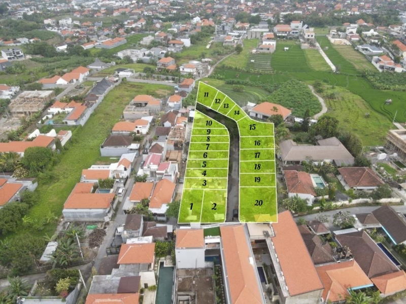 [FOR SALE] Tanah Kavling Padonan, Dekat Canggu