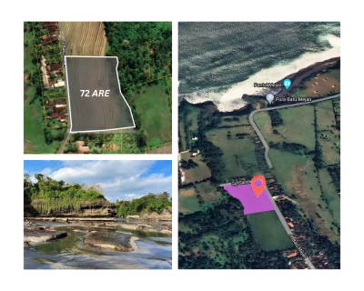 [FOR SALE] Tanah 72 Are Pantai Batu Mejan, Tabanan